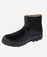 Paire de bottes mi-hautes de protection, à bout résistant aux impacts jusqu'à 100 J et aux compressions jusqu'à 10 kN, avec les semelles munies de crans, avec résistance au glissement, à la pénétratio